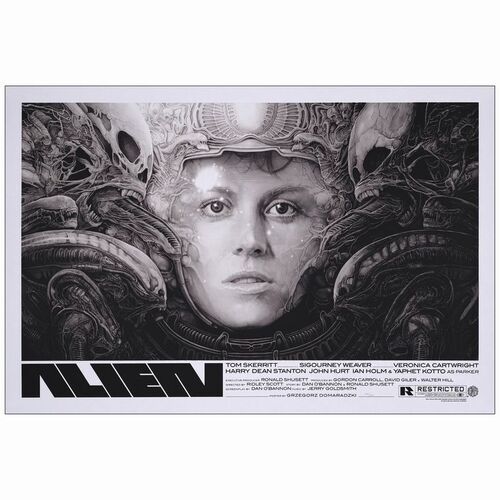436. Limited Edition Screen Print (24" x 36"); Variant, Hand-Numbered; Very Fine+ Rolled ### ALIEN (2019)