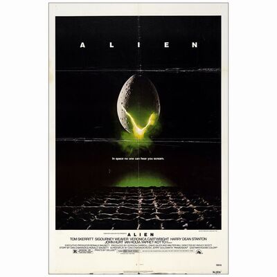 437. One Sheet (27" x 41"); Fine Folded ### ALIEN (1979)