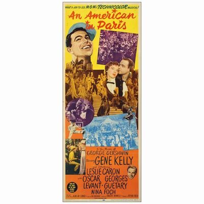 441. Insert (14" x 36"); Fine+ Folded ### AN AMERICAN IN PARIS (1951)