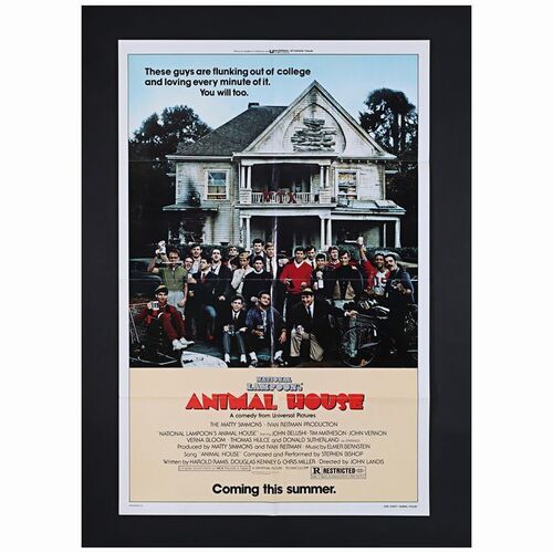 442. One Sheet (27" x 41") From the David Frangioni Collection; Advance; Very Fine Folded ### ANIMAL HOUSE (1978)