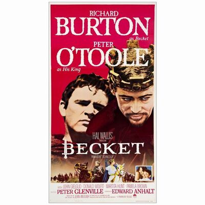 454. Three Sheet (41" x 78"); Very Fine+ on Linen ### BECKET (1964)