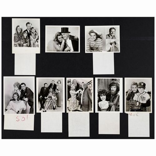 459. Single-Weight, Silver Gelatin, Vintage Photographs (8) (8.25" x 10" (1), 9" x 7" (7); Very Fine ### BEWITCHED (1964-1972)