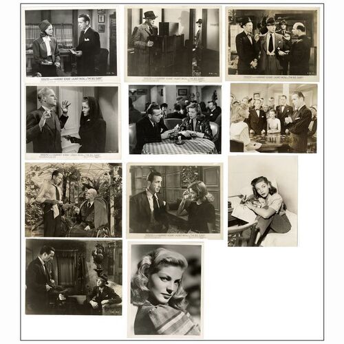 466. Single-Weight, Silver Gelatin, Vintage Photographs (11) (8" x 10"); Fine+ ### THE BIG SLEEP (1946)