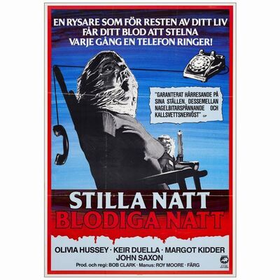 467. Swedish One Sheet (27.5" x 39.5"); Fine+ Rolled ### BLACK CHRISTMAS (1974)