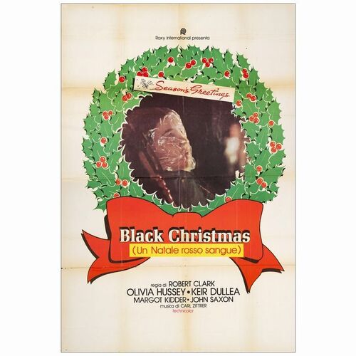 471. Italian 2 Fogli (38" x 55"); Very Fine- Folded ### BLACK CHRISTMAS (1974)