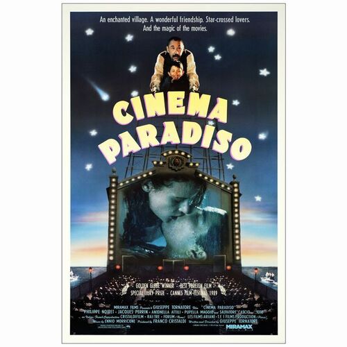 497. One Sheet (27" x 41"); Very Fine+ Rolled ### CINEMA PARADISO (1990)