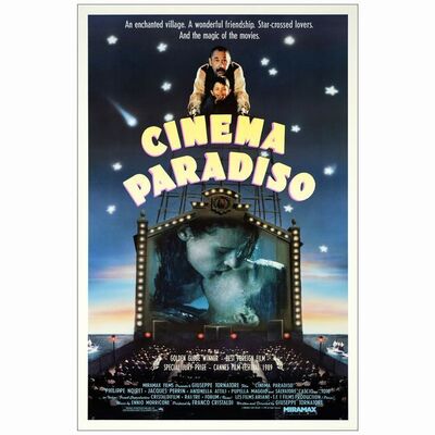 497. One Sheet (27" x 41"); Very Fine+ Rolled ### CINEMA PARADISO (1990)
