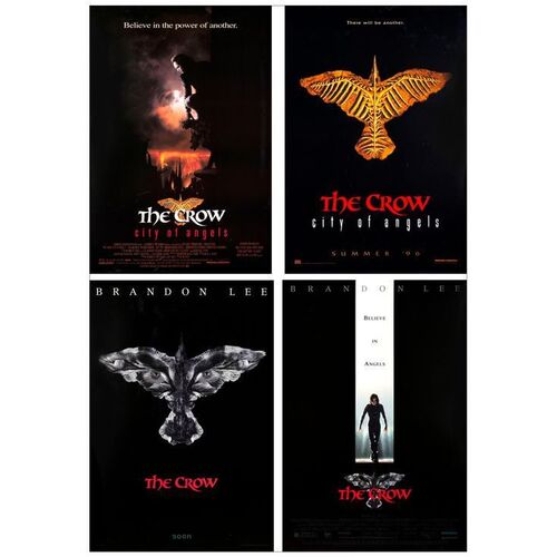 508. One Sheets (4) (27" x 40"); Very Fine+ Rolled ### THE CROW (1994-1996)