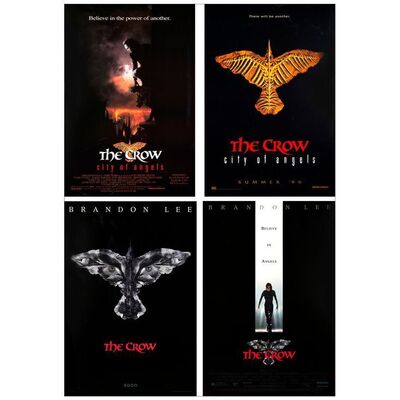 508. One Sheets (4) (27" x 40"); Very Fine+ Rolled ### THE CROW (1994-1996)