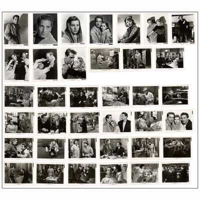509. Single-Weight, Silver Gelatin, Vintage Photographs (37) and Pressbook (8" x 10"); Very Fine ### CRY OF THE CITY (1948)