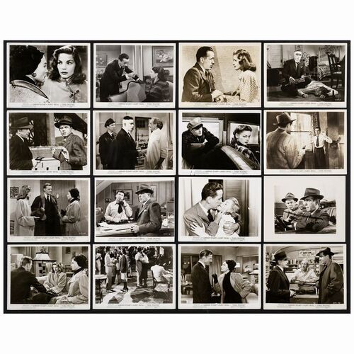 512. Single-Weight, Silver Gelatin, Vintage Photographs (16) (8" x 10"); Fine+ ### DARK PASSAGE (1947)