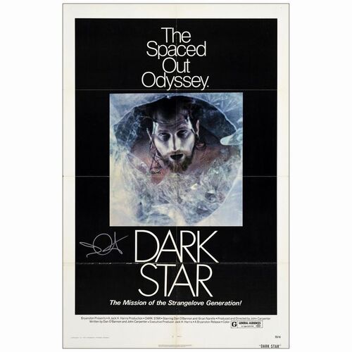 513. One Sheet (27" x 41") Signed by Director John Carpenter; Very Fine- Folded ### DARK STAR (1974)