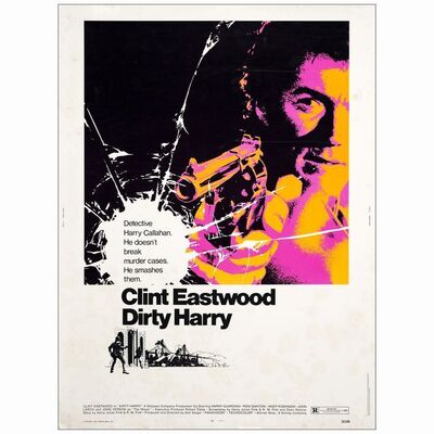523. 30" x 40"; Very Fine- Rolled ### DIRTY HARRY (1971)