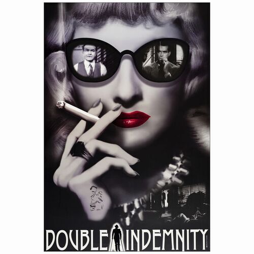 527. Limited Edition Screen Print (24" x 36"); Hand-Numbered, Artist-Signed Remarque; Near Mint Rolled ### DOUBLE INDEMNITY (2014)