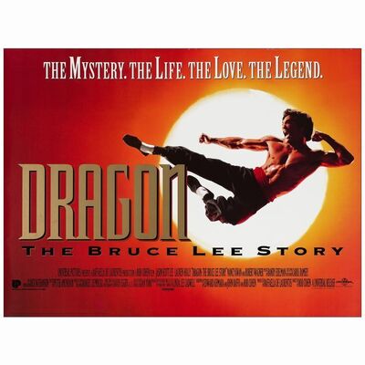 531. British Quad (30" x 40"); Very Fine+ Rolled ### DRAGON: THE BRUCE LEE STORY (1993)