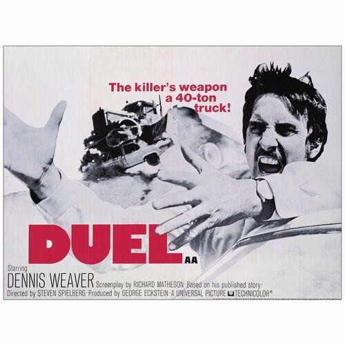 532. British Quad (30" x 40"); Very Fine Folded ### DUEL (1971)