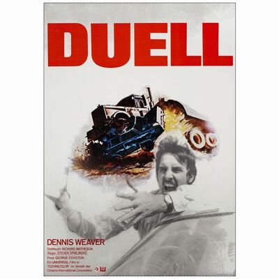 533. German A1 (23" x 33"); Very Fine+ Rolled ### DUEL (1973)