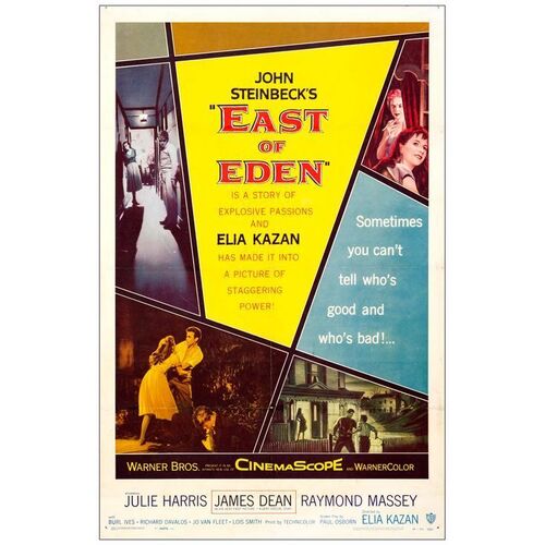 537. One Sheet (27" x 41"); Very Good+ on Linen ### EAST OF EDEN (1955)