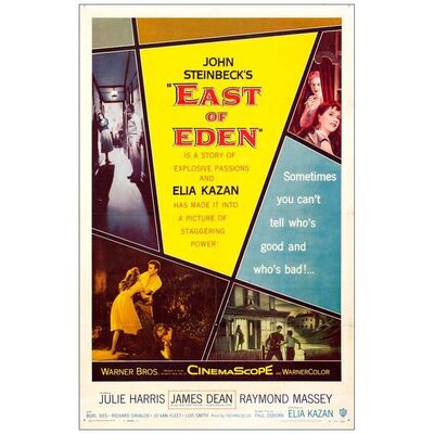 537. One Sheet (27" x 41"); Very Good+ on Linen ### EAST OF EDEN (1955)