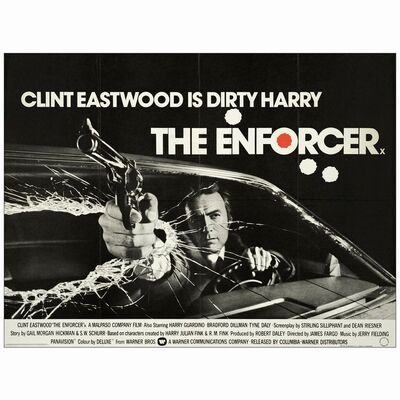 540. British Quad (30" x 40"); Very Fine+ Folded ### THE ENFORCER (1976)