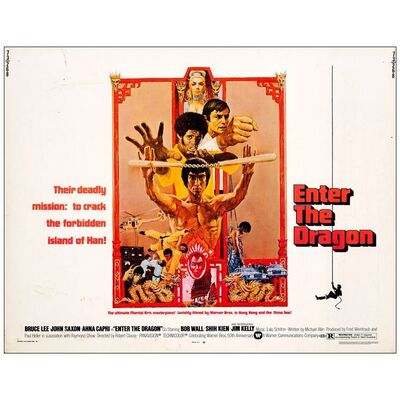 541. Half Sheet (22" x 28"); Fine Rolled ### ENTER THE DRAGON (1973)