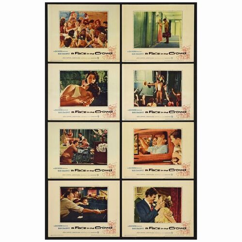 549. Lobby Card Set (11" x 14"); Very Fine+ ### A FACE IN THE CROWD (1957)