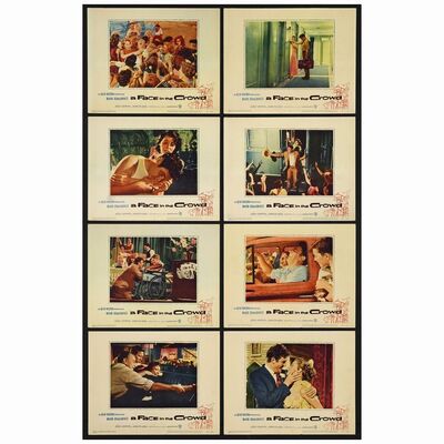 549. Lobby Card Set (11" x 14"); Very Fine+ ### A FACE IN THE CROWD (1957)
