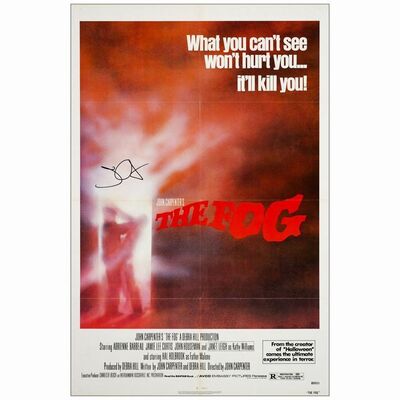 555. One Sheet (27" x 41") Signed by Director John Carpenter; Very Fine Folded ### THE FOG (1980)