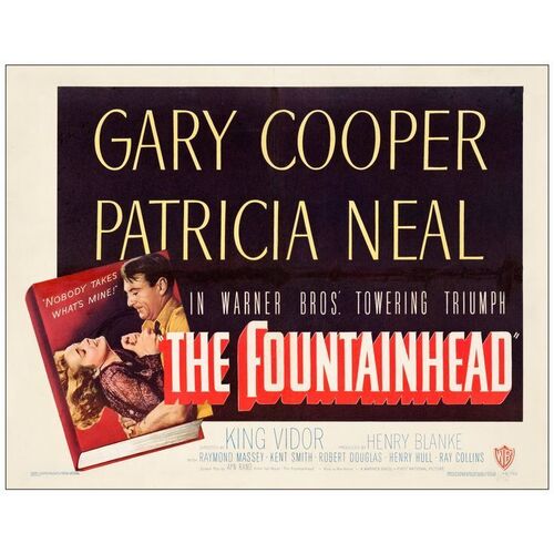 560. Half Sheet (22" x 28"); Fine+ on Paper ### THE FOUNTAINHEAD (1949)