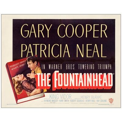 560. Half Sheet (22" x 28"); Fine+ on Paper ### THE FOUNTAINHEAD (1949)