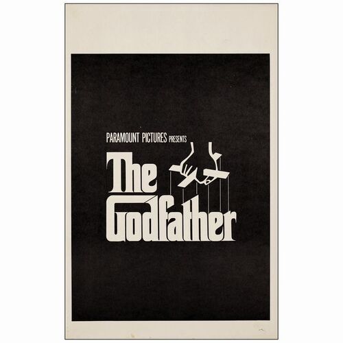 570. Window Card (14" x 22"); Very Fine+ Rolled ### THE GODFATHER (1972)
