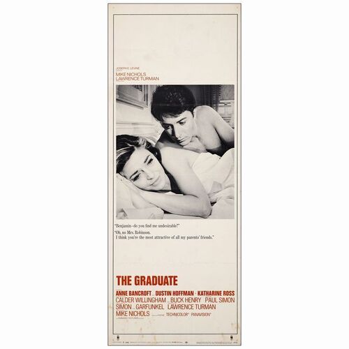 576. Insert (14" x 36"); Fine- Folded ### THE GRADUATE (1967)