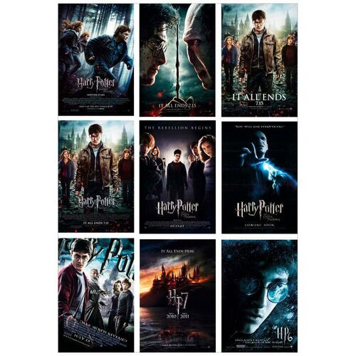584. One Sheets (9) (27" x 40"); Double-Sided Advance; Very Fine+ Rolled ### HARRY POTTER SERIES (2001-2011)