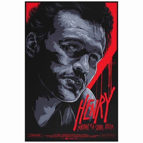 588. Limited Edition Screen Print (24" x 36"); Hand-Numbered; Very Fine+ Rolled ### HENRY: PORTRAIT OF A SERIAL KILLER (2012)