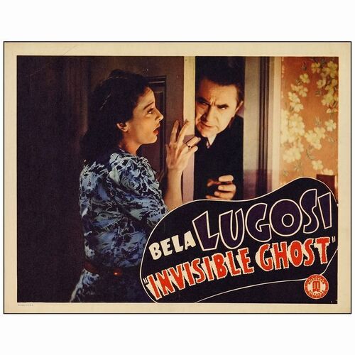 601. Lobby Card (11" x 14"); Very Fine- ### INVISIBLE GHOST (1941)