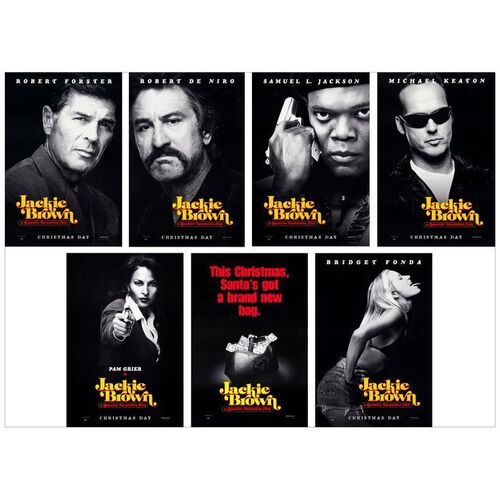 604. One Sheets (7) (27" x 40"); Advance; Very Fine+ Rolled ### JACKIE BROWN (1997)