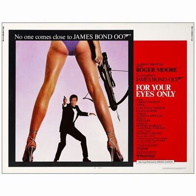 622. Half Sheet (22" x 28"); Very Fine Rolled ### JAMES BOND: FOR YOUR EYES ONLY (1981)
