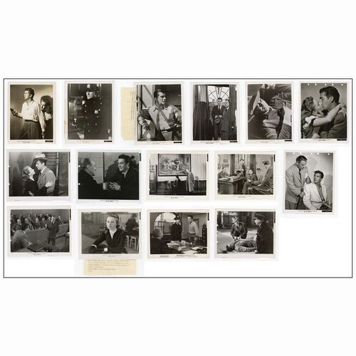 648. Single-Weight, Silver Gelatin, Vintage Photographs (15) (8" x 10"); Fine+ ### KISS OF DEATH (1947)