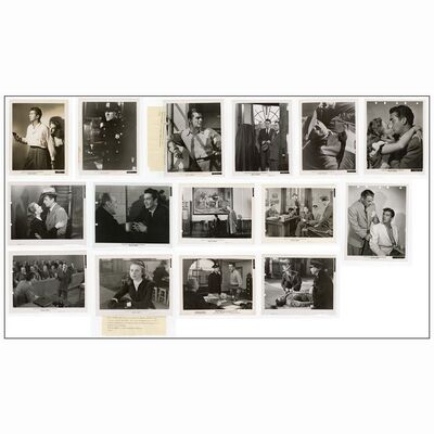 648. Single-Weight, Silver Gelatin, Vintage Photographs (15) (8" x 10"); Fine+ ### KISS OF DEATH (1947)