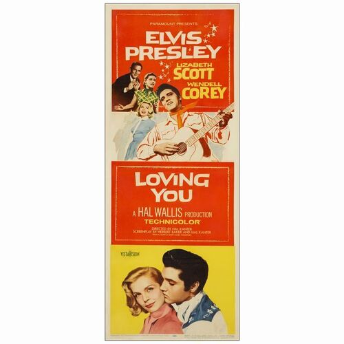 665. Insert (14" x 36"); Fine- on Paper ### LOVING YOU (1957)