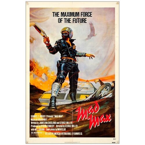 667. One Sheet (27" x 41"); Fine+ Folded ### MAD MAX (1980)