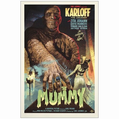 689. Limited Edition Screen Print (24" x 36"); Hand-Numbered; Very Fine+ Rolled ### THE MUMMY (2018)