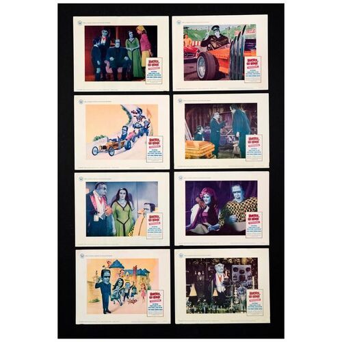 690. Lobby Card Set (11" x 14"); Very Fine ### MUNSTER, GO HOME (1964)