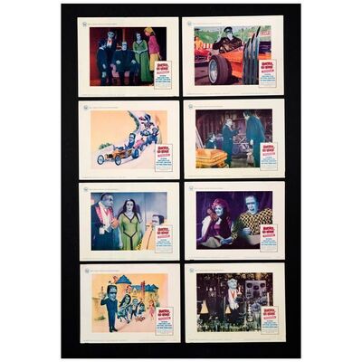 690. Lobby Card Set (11" x 14"); Very Fine ### MUNSTER, GO HOME (1964)