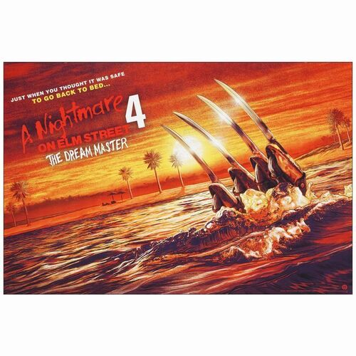 697. Limited Edition Screen Print (36" x 24"); Very Fine+ Rolled ### NIGHTMARE ON ELM STREET 4, A: THE DREAM MASTER (2019)