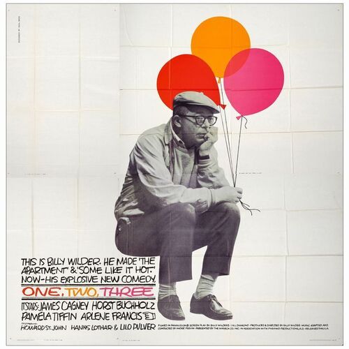 699. Six Sheet (81" x 81"); Very Fine Folded ### ONE, TWO, THREE (1961)