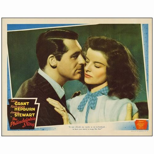 708. Lobby Card (11" x 14"); Fine+ ### THE PHILADELPHIA STORY (1940)