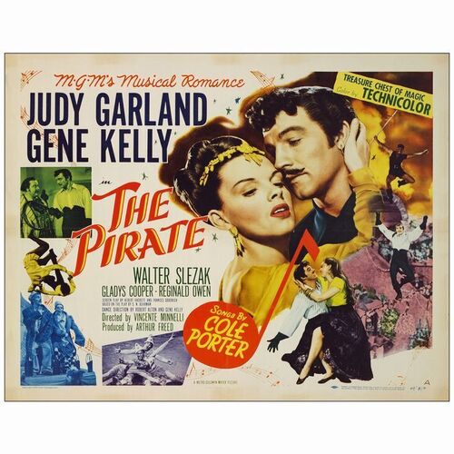 711. Half Sheet (22" x 28"); Style A; Very Fine Rolled ### THE PIRATE (1948)