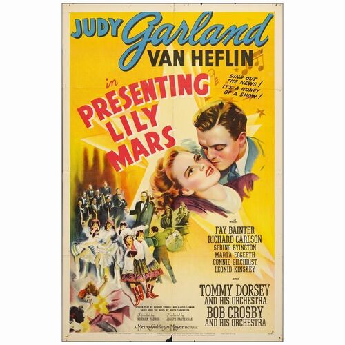 716. One Sheet (27" x 41"); Style D; Fine+ Folded ### PRESENTING LILY MARS (1943)