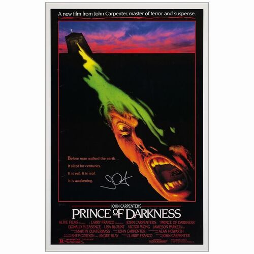 718. One Sheet (27" x 41") Signed by Director John Carpenter; Very Fine Rolled ### PRINCE OF DARKNESS (1987)